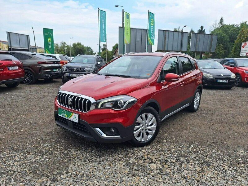 Używany Suzuki SX4 S-Cross 111 KM (81 kW) 2017 Bordowy SUV