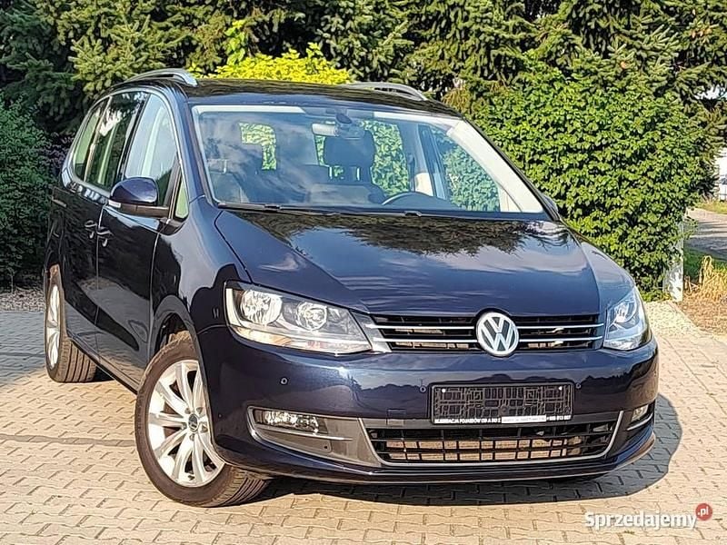 Używany VW Sharan 2016 Granatowy Minivan
