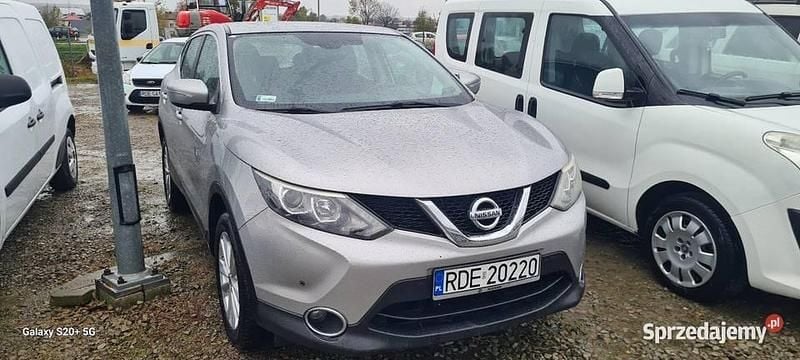 Srebrny Używany 2014 Nissan Qashqai SUV | 38 500 zł (Uczciwa cena) - Obraz 1/3