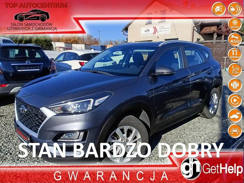 Grafitowy (metalik) Używany 2018 Hyundai Tucson SUV | 66 700 zł (Dobra cena) - Obraz 1/4