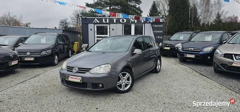 Szary Używany 2007 VW Golf V Hatchback | 12 900 zł (Drogi) - Obraz 1/3