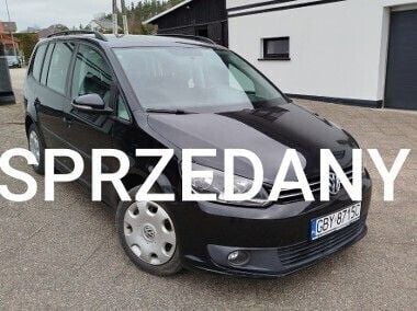 Czarny Używany 2011 VW Touran Minivan | 28 000 zł (Drogi) - Obraz 1/4
