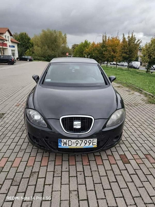 Używany Seat Leon 140 KM (102 kW) 2007 Czarny Hatchback