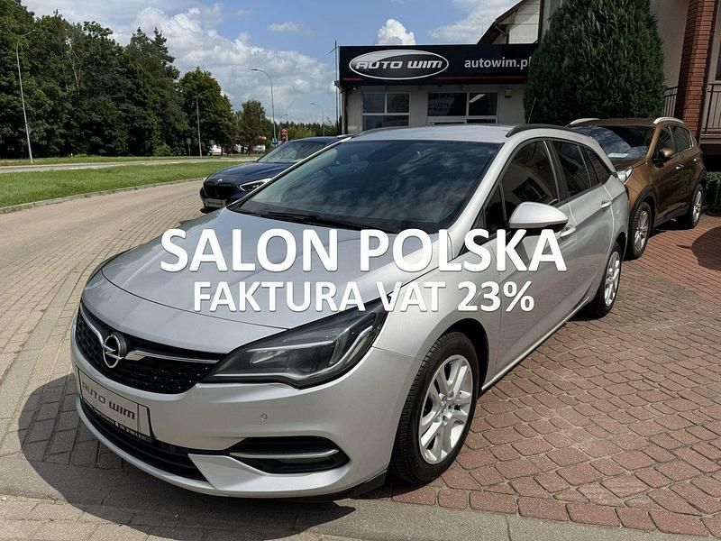 Srebrny (metalik) Używany 2020 Opel Astra Kombi | 39 777 zł (Dość drogi) - Obraz 1/4