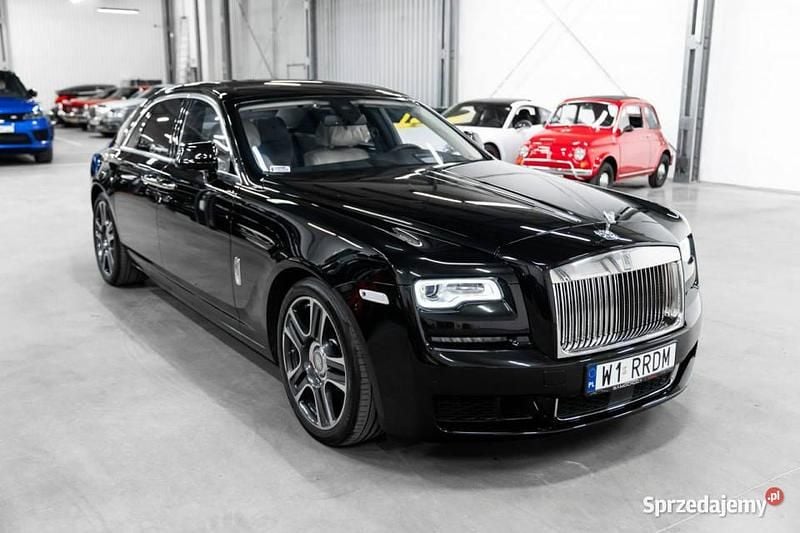 Czarny Używany 2018 Rolls Royce Ghost Sedan/Limuzyna | 1 185 000 zł - Obraz 1/4