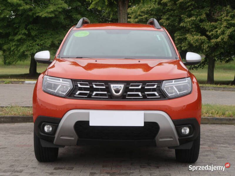 Pomarańczowy Używany 2021 Dacia Duster SUV | 56 999 zł (Uczciwa cena) - Obraz 1/4