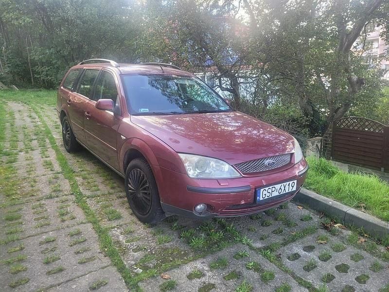 Wiśniowy Używany 2002 Ford Mondeo Kombi | 1499 zł (Dobra cena) - Obraz 1/4