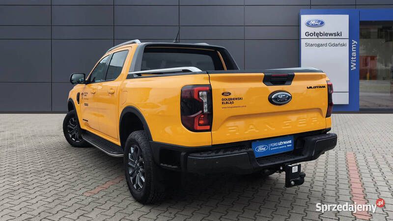 Żółty Używany 2024 Ford Ranger Wildtrack Pickup | 267 700 zł - Obraz 1/4