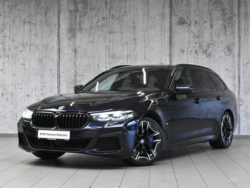 Carbon black metallic metalizowany Używany 2022 BMW 530 Shadowline Kombi | 199 990 zł (Uczciwa cena) - Obraz 1/3