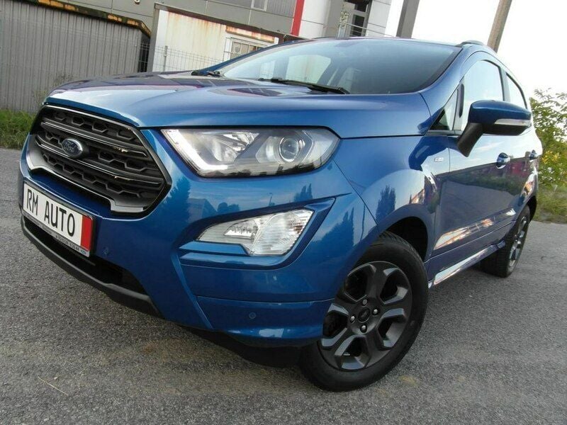 Niebieski (metalik) Używany 2018 Ford Ecosport SUV | 51 900 zł (Uczciwa cena) - Obraz 1/4