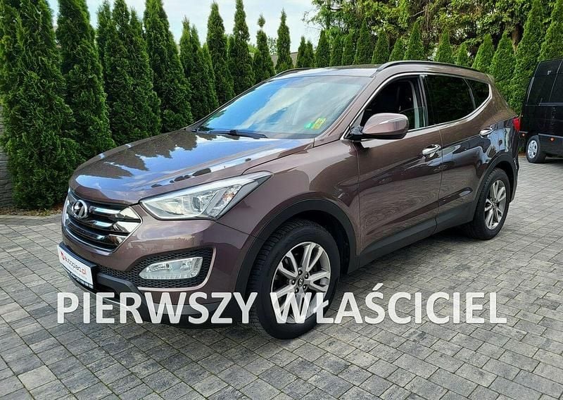 Brązowy (metalik) Używany 2013 Hyundai Santa Fe SUV | 54 500 zł (Drogi) - Obraz 1/4