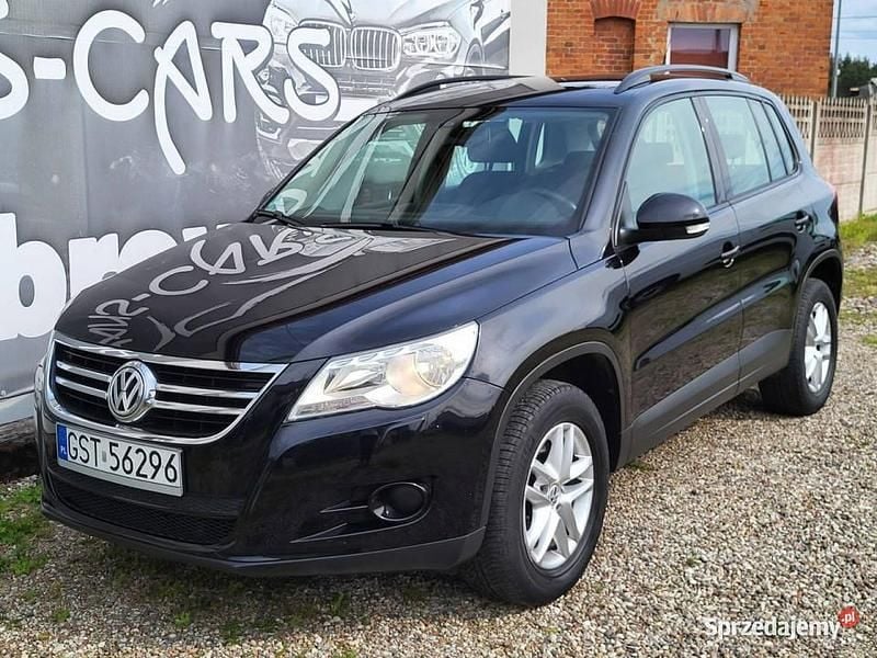 Czarny Używany 2008 VW Tiguan SUV | 31 800 zł (Drogi) - Obraz 1/4