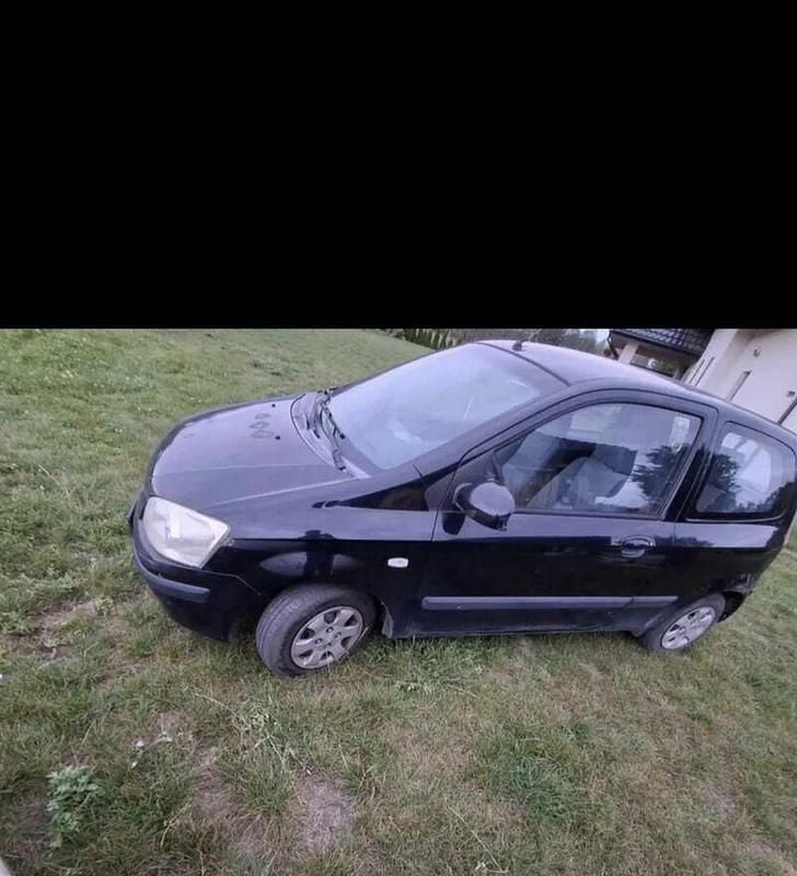Czarny Używany 2003 Hyundai Getz Hatchback | 1800 zł - Obraz 1/4