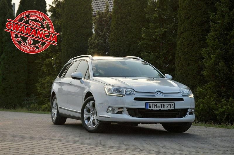 Biały Używany 2014 Citroën C5 Kombi | 28 900 zł (Dość drogi) - Obraz 1/4
