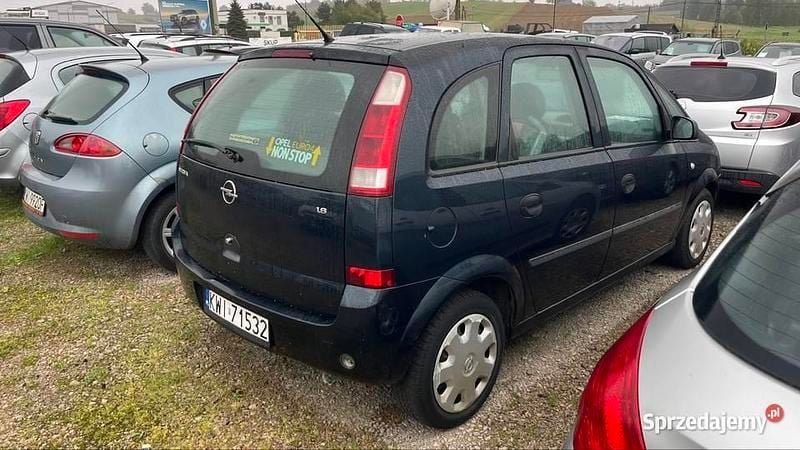 Zielony Używany 2005 Opel Meriva Minivan | 3800 zł (Uczciwa cena) - Obraz 1/4
