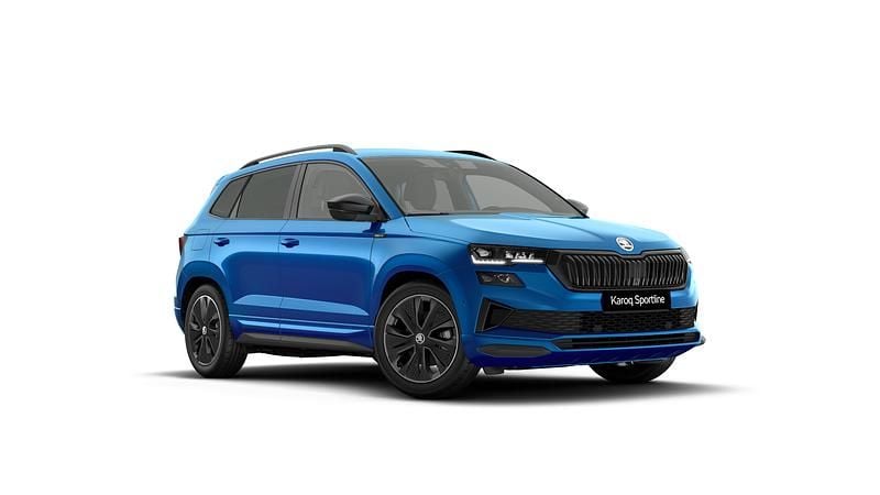 Błękit race metalizowany Nowe 2026 Skoda Karoq SportLine SUV | 181 100 zł (Dość drogi) - Obraz 1/4