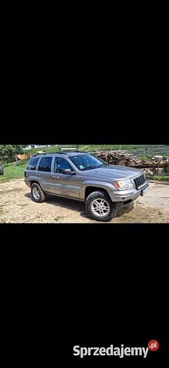 Srebrny Używany 2002 Jeep Grand Cherokee SUV | 6000 zł - Obraz 1/3