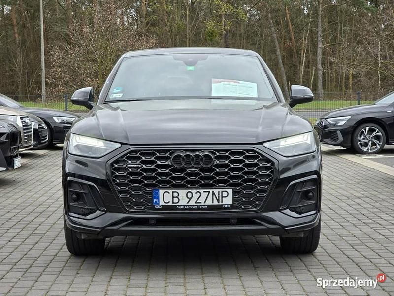Czarny Używany 2022 Audi Q5 Sportback Comfort SUV | 179 900 zł (Uczciwa cena) - Obraz 1/4