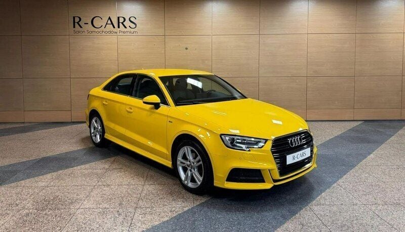 Żółty Używany 2017 Audi A3 Sedan/Limuzyna | 87 300 zł (Drogi) - Obraz 1/4