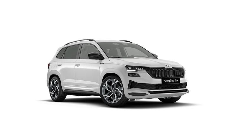 Szary steel niemetalizowany Nowe 2026 Skoda Karoq SportLine SUV | 172 600 zł (Uczciwa cena) - Obraz 1/2