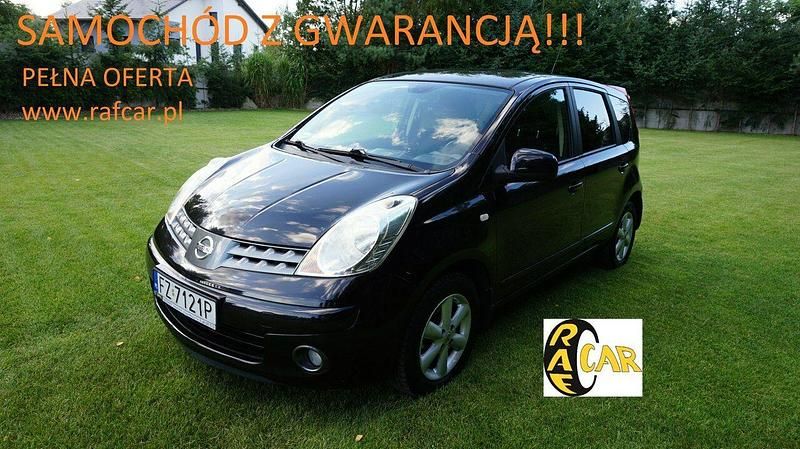 Czarny Używany 2007 Nissan Note Minivan | 12 999 zł (Dość drogi) - Obraz 1/4