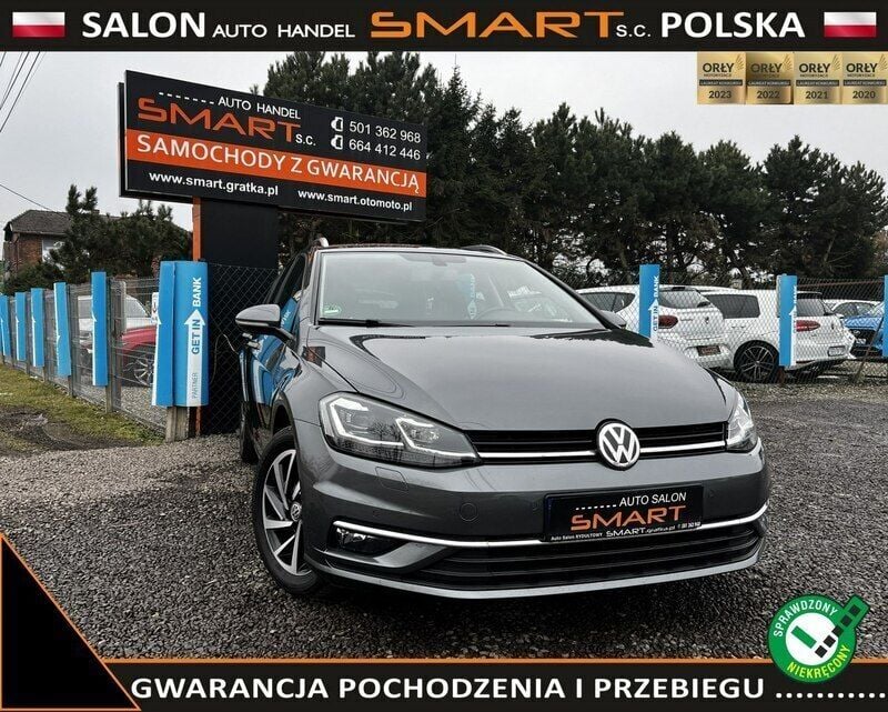 Szary Używany 2018 VW Golf VII Kombi | 61 900 zł (Drogi) - Obraz 1/4