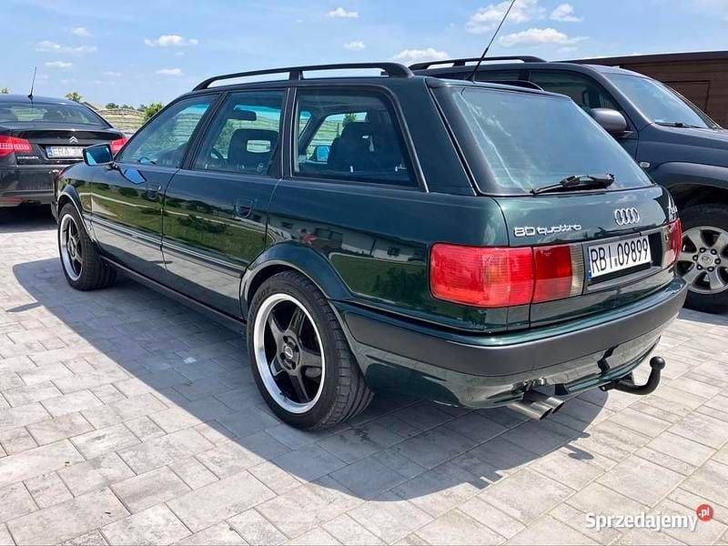 Zielony Używany 1992 Audi 80 Kombi | 38 000 zł - Obraz 1/4