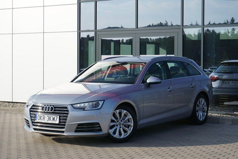 Srebrny (metalik) Używany 2017 Audi A4 Sedan/Limuzyna | 72 999 zł (Uczciwa cena) - Obraz 1/3