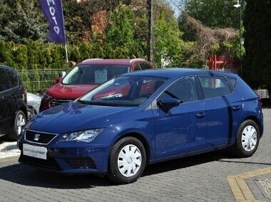 Niebieski Używany 2019 Seat Leon Reference Hatchback | 43 900 zł (Dobra cena) - Obraz 1/4
