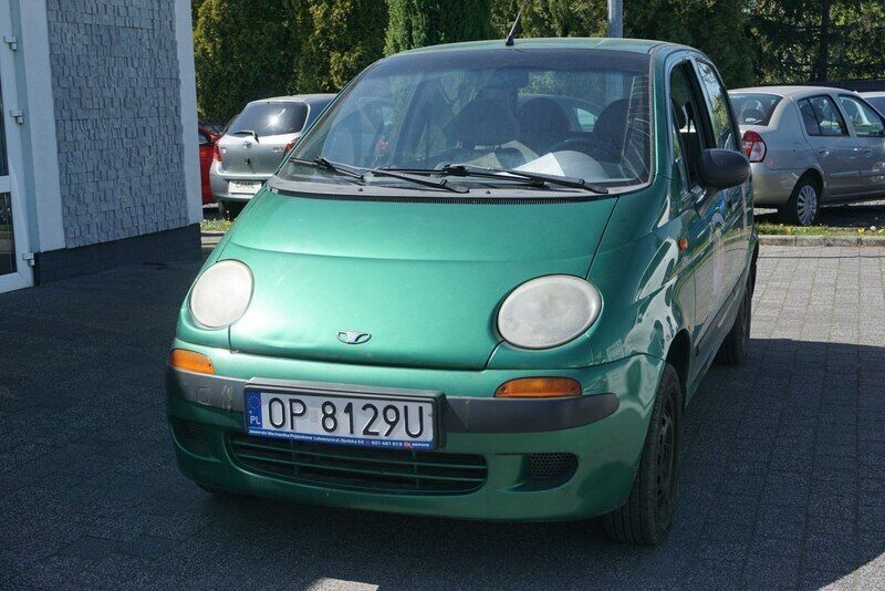Zielony Używany 2000 Chevrolet Matiz Hatchback | 2600 zł (Uczciwa cena) - Obraz 1/4