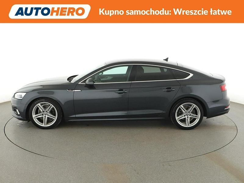 Używany Audi A5 Sportback 150 KM (110 kW) 2019 Szary (metalik) Hatchback