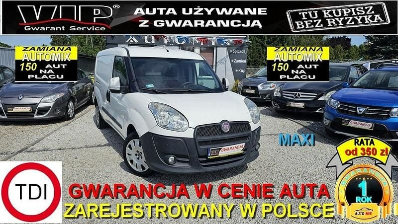 Biały Używany 2011 Fiat Doblò Minivan | 19 800 zł (Uczciwa cena) - Obraz 1/4