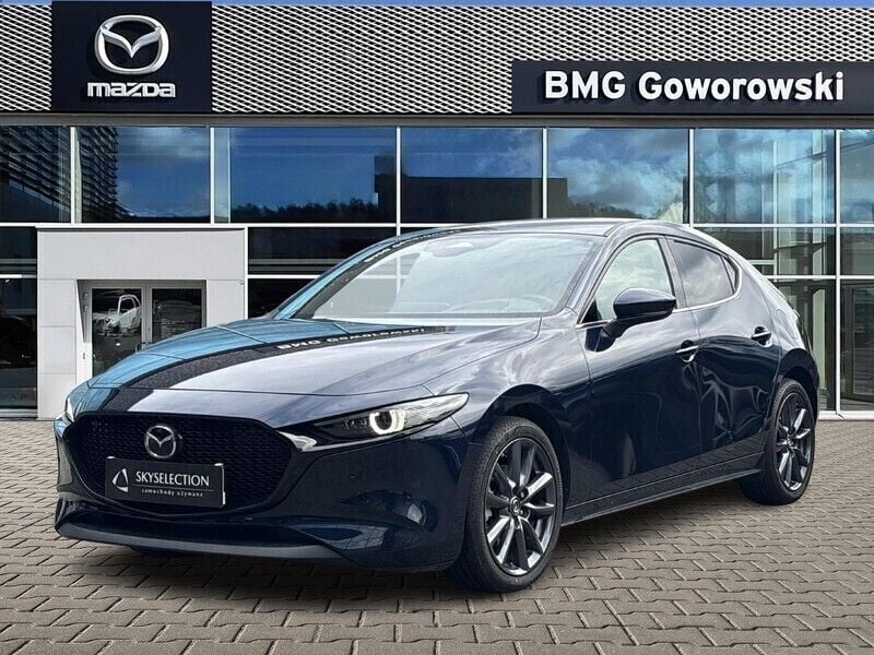 Deep crystal blue Używany 2024 Mazda 3 Hatchback | 129 999 zł (Drogi) - Obraz 1/4