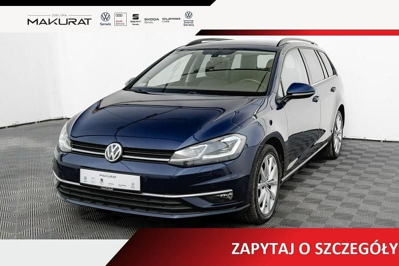 Niebieski Używany 2019 VW Golf VII Highline Kombi | 59 850 zł (Uczciwa cena) - Obraz 1/4