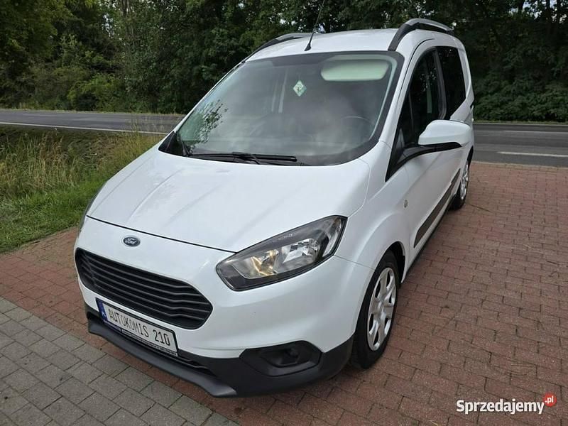 Biały Używany 2019 Ford Transit Minivan | 42 900 zł - Obraz 1/4
