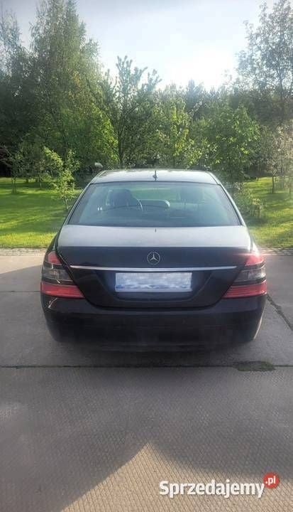 Czarny Używany 2007 Mercedes S320 Sedan/Limuzyna | 53 000 zł - Obraz 1/4