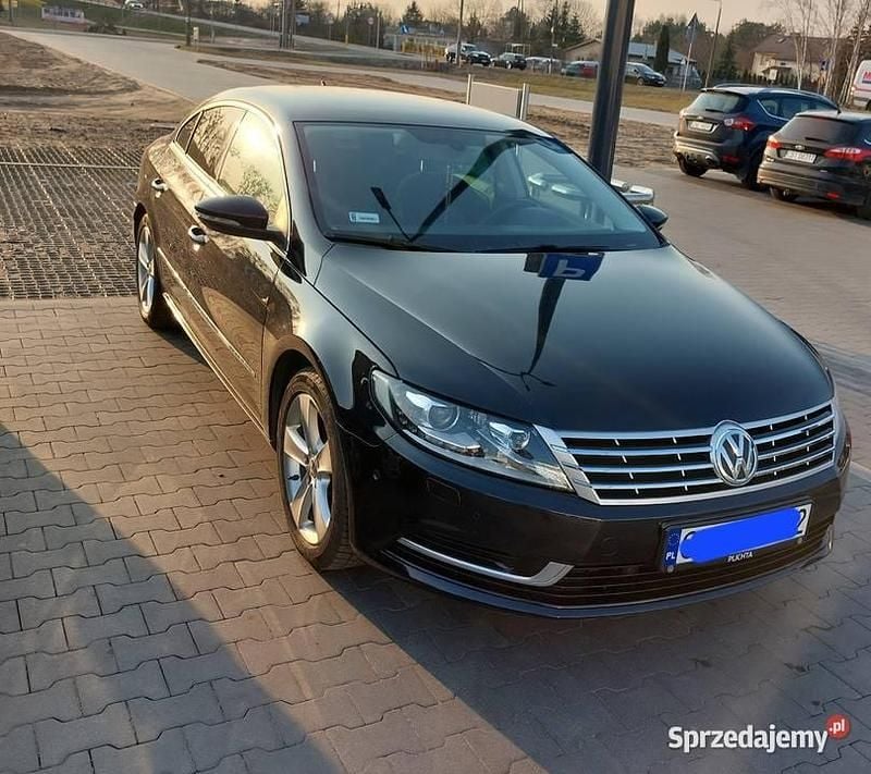 Czarny Używany 2013 VW CC Sedan/Limuzyna | 42 500 zł (Uczciwa cena) - Obraz 1/4