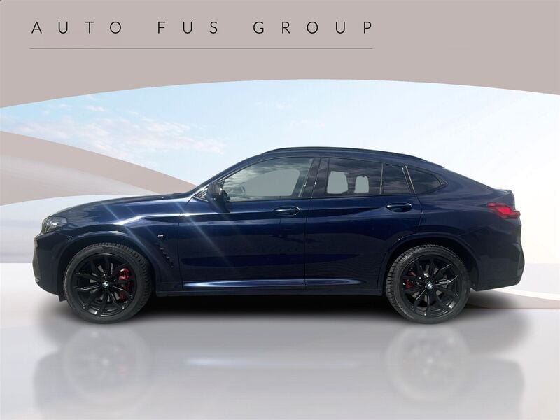 Używany BMW X4 Shadowline 190 KM (139 kW) 2024 Niebieski tanzanite bmw individual metalizowany SUV