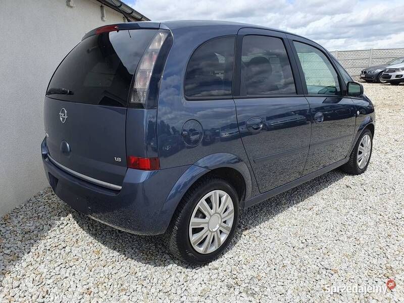Granatowy Używany 2007 Opel Meriva Minivan | 12 300 zł (Uczciwa cena) - Obraz 1/4