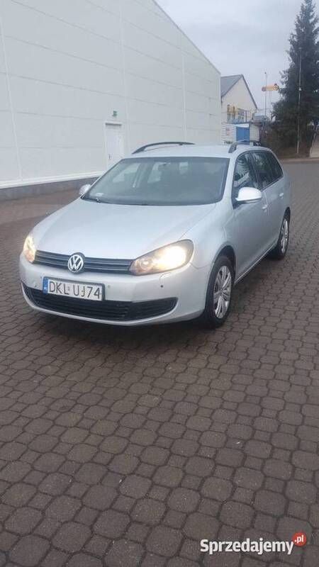 Srebrny Używany 2011 VW Golf VI Kombi | 8000 zł (Dobra cena) - Obraz 1/4