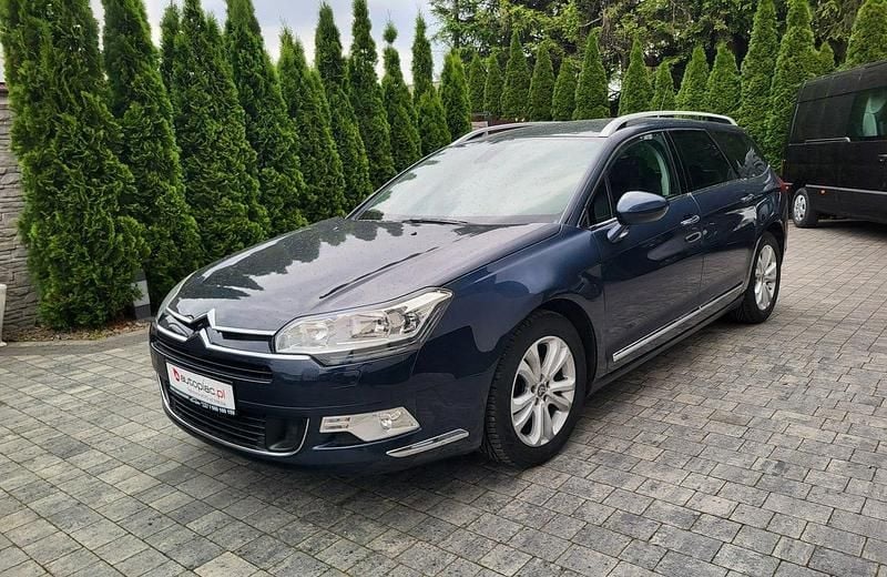 Niebieski ciemny (metalik) Używany 2012 Citroën C5 Kombi | 25 500 zł (Uczciwa cena) - Obraz 1/4