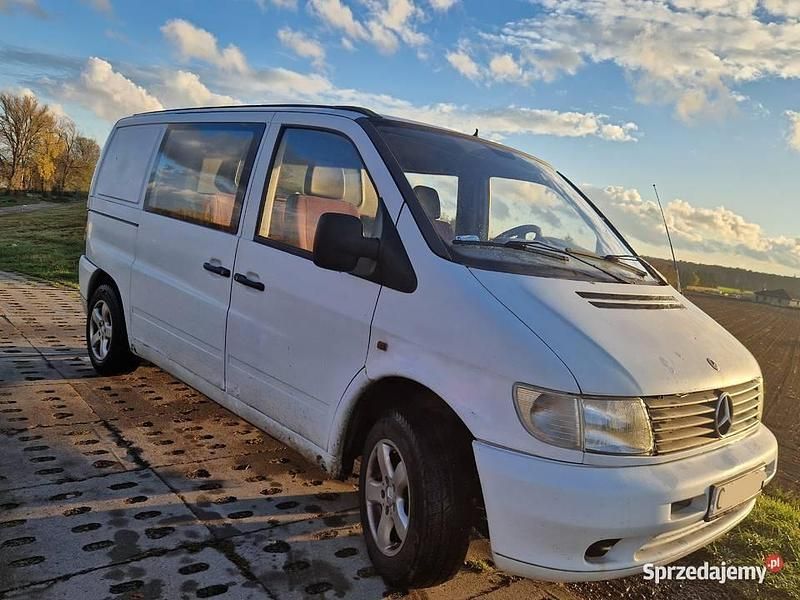 Biały Używany 1996 Mercedes Vito Van | 6900 zł - Obraz 1/4