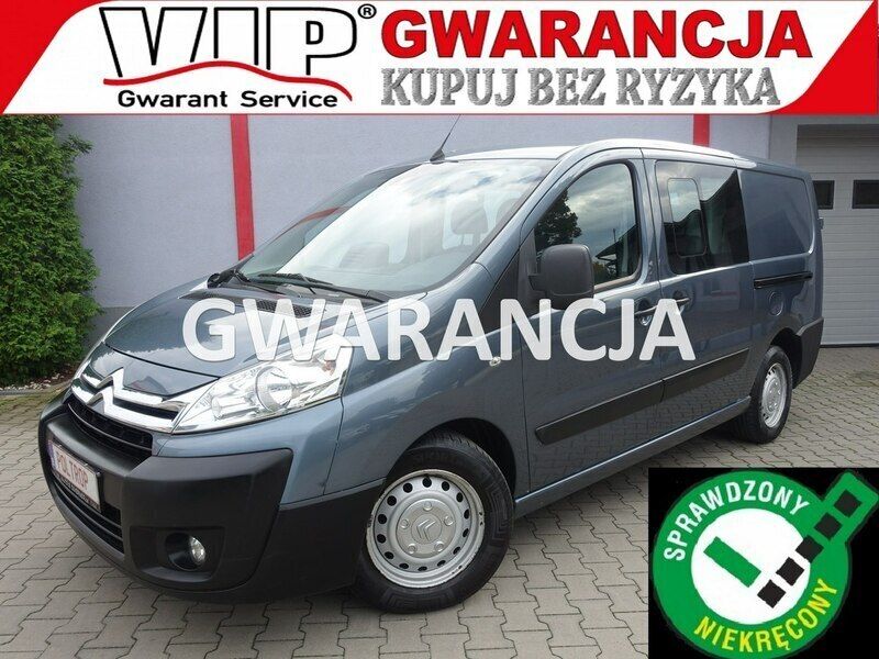 Grafitowy Używany 2013 Citroën Jumpy Minivan | 36 900 zł - Obraz 1/4