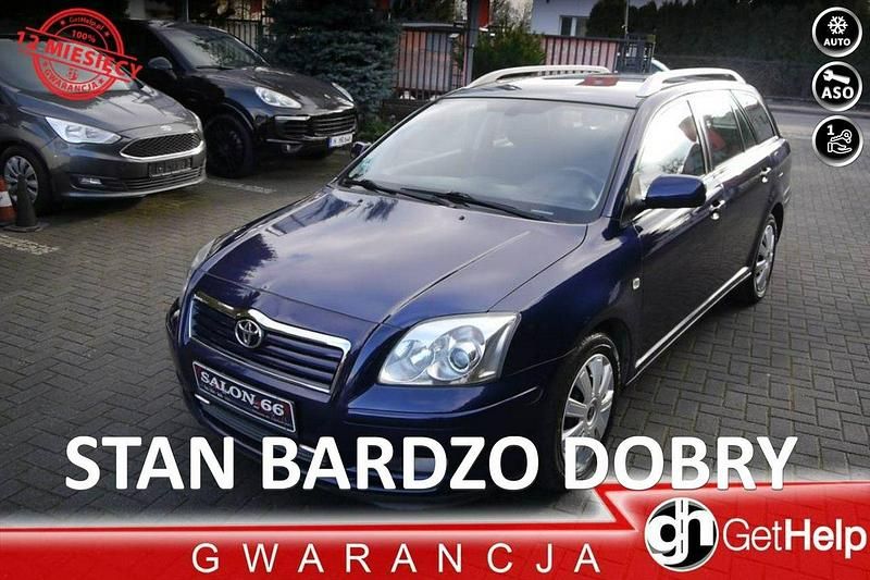 Niebieski Używany 2003 Toyota Avensis Kombi | 11 800 zł (Dość drogi) - Obraz 1/4