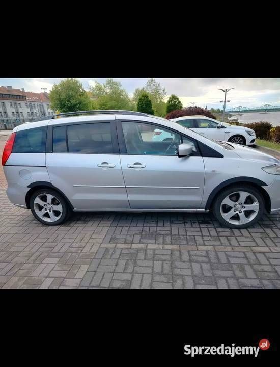 Używany Mazda 5 2006 Srebrny Minivan