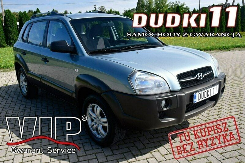 Złoty Używany 2006 Hyundai Tucson SUV | 16 900 zł (Dobra cena) - Obraz 1/4