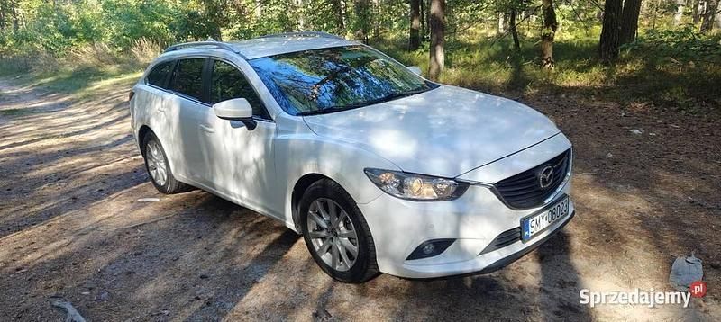 Używany Mazda 6 2013 Biały Kombi