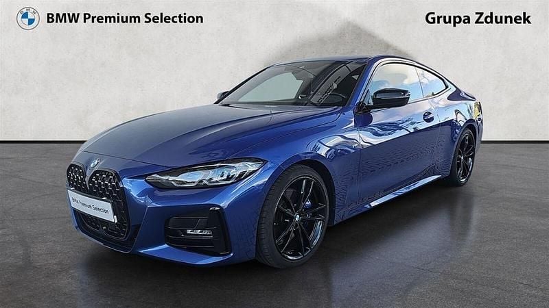 Niebieski portimao m metalizowany Używany 2022 BMW 430 Shadowline Coupe | 199 900 zł - Obraz 1/3