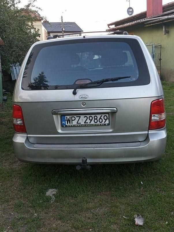 Używany Kia Carnival 2004 Srebrny Minivan