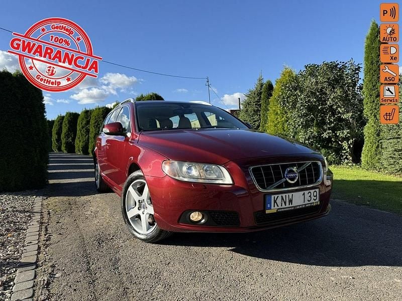 Używany Volvo V70 145 KM (106 kW) 2009 Bordowy (metalik) Kombi